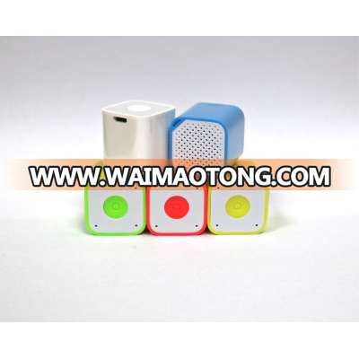 cuboid wireless bluetooth speaker promotional gifts