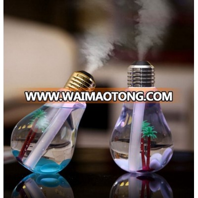 2018 Hot Mini USB bulb gift LED air humidifier